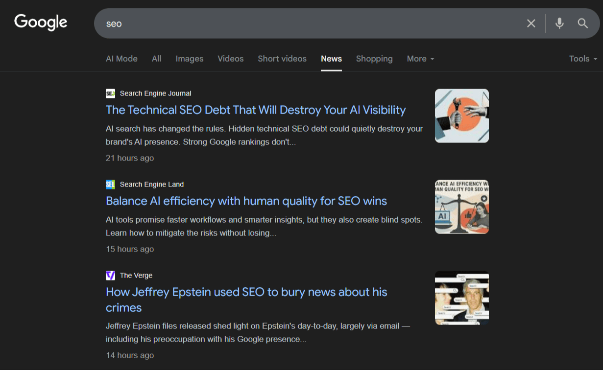 Google News SEO 