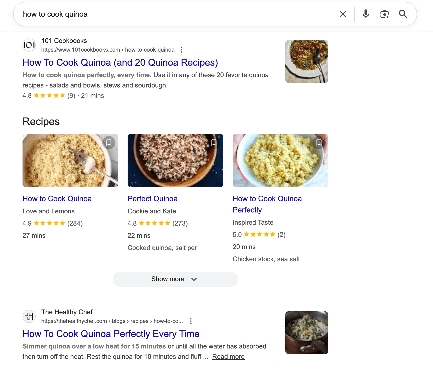 informational keywords