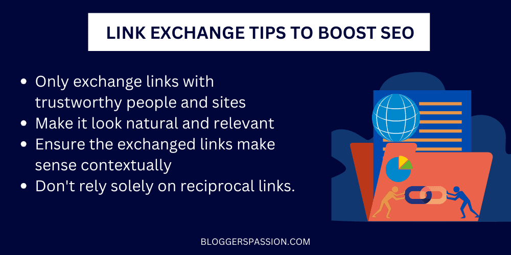 tips for link exchange