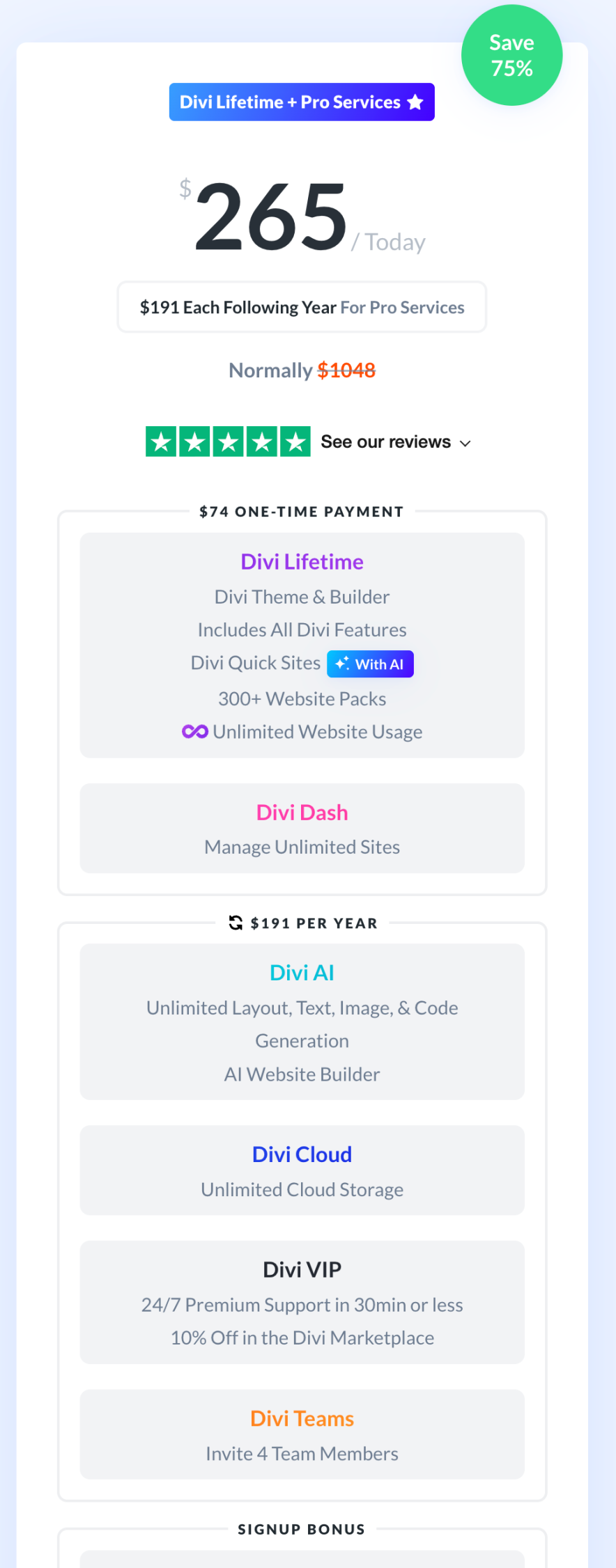 divi discount has been applied successfully