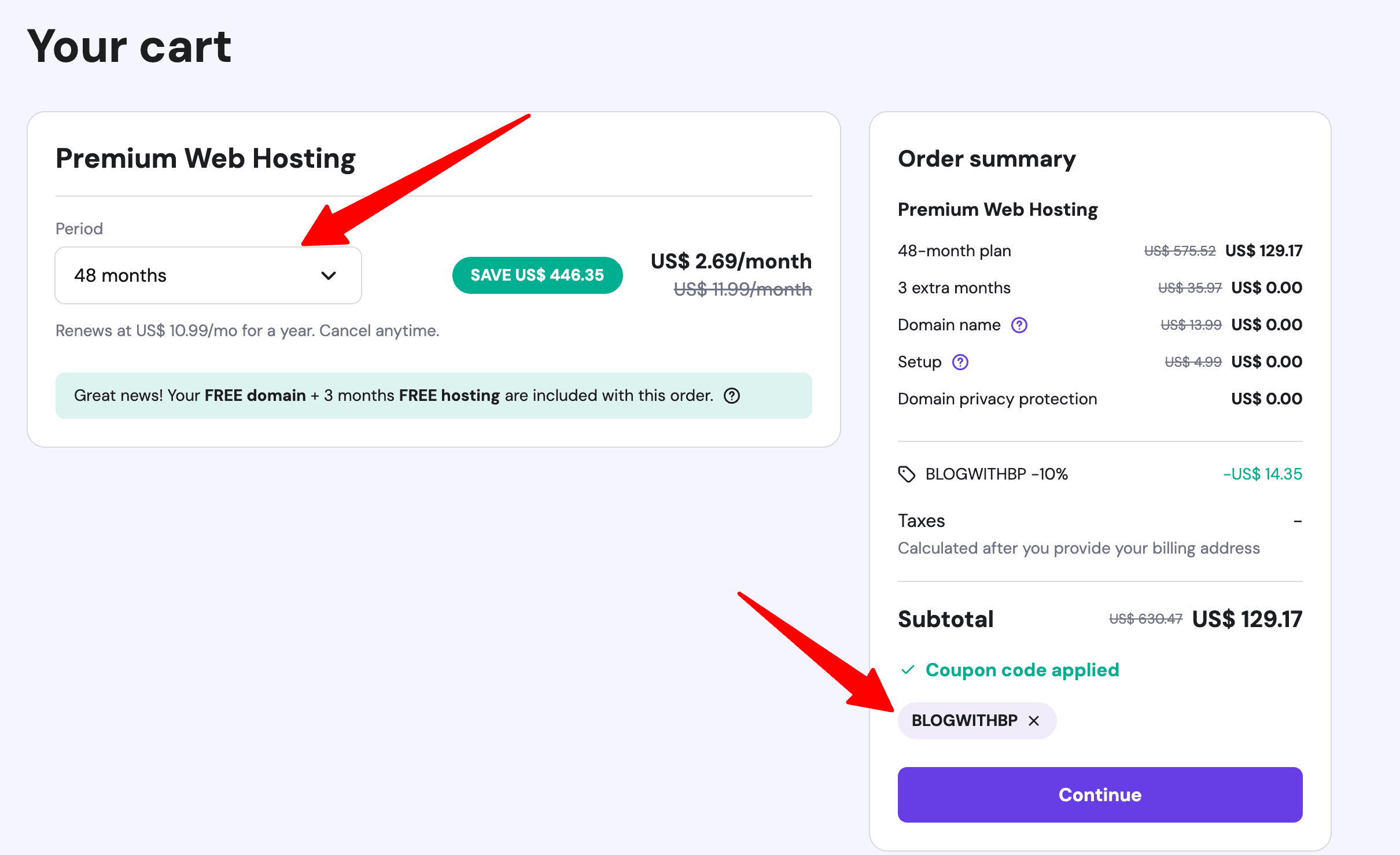 hostinger coupon