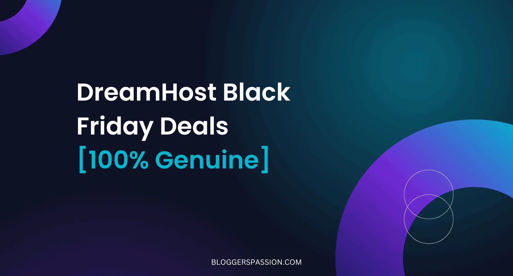 DreamHost Black Friday Deals