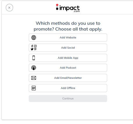 Choose the Platform In Impact