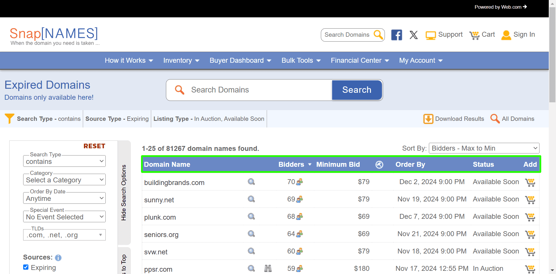 old domains for sale old domains for sale