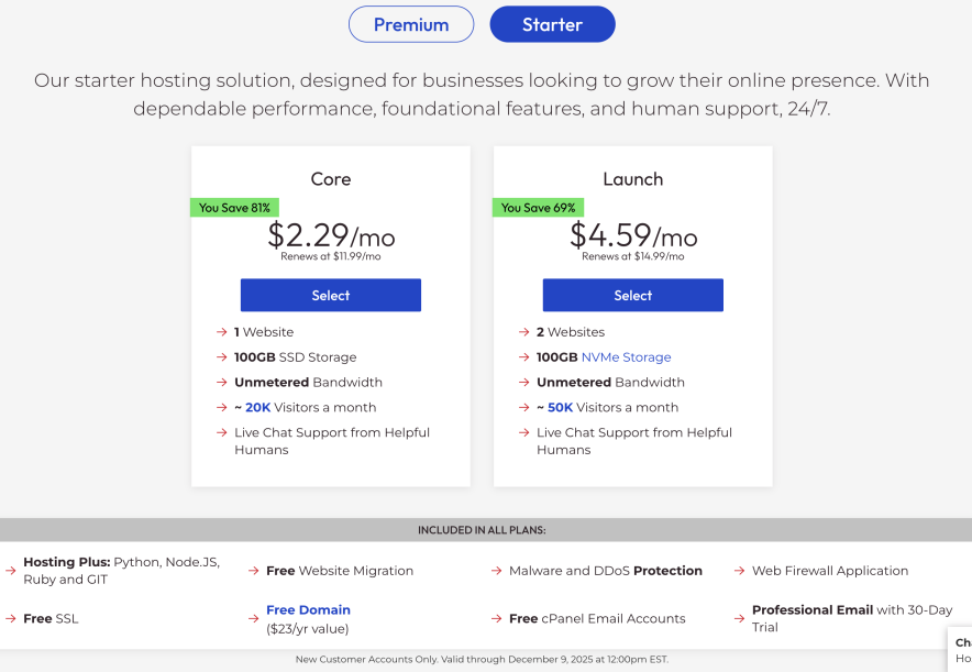 step 3 claim inmotion hosting discount