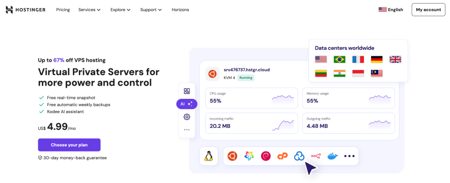 hostinger vps hosting
