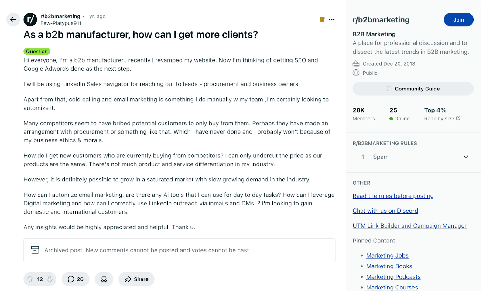 b2b customers