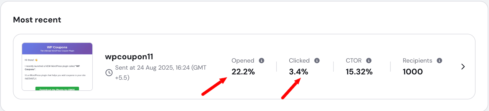 hostinger reach click rate