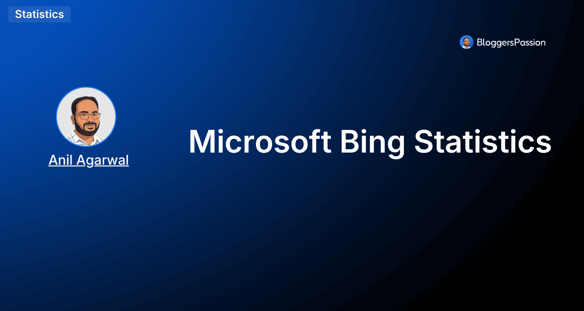 Microsoft Bing Statistics