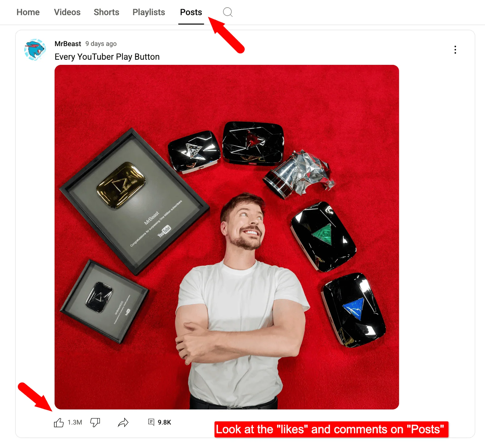 youtube posts