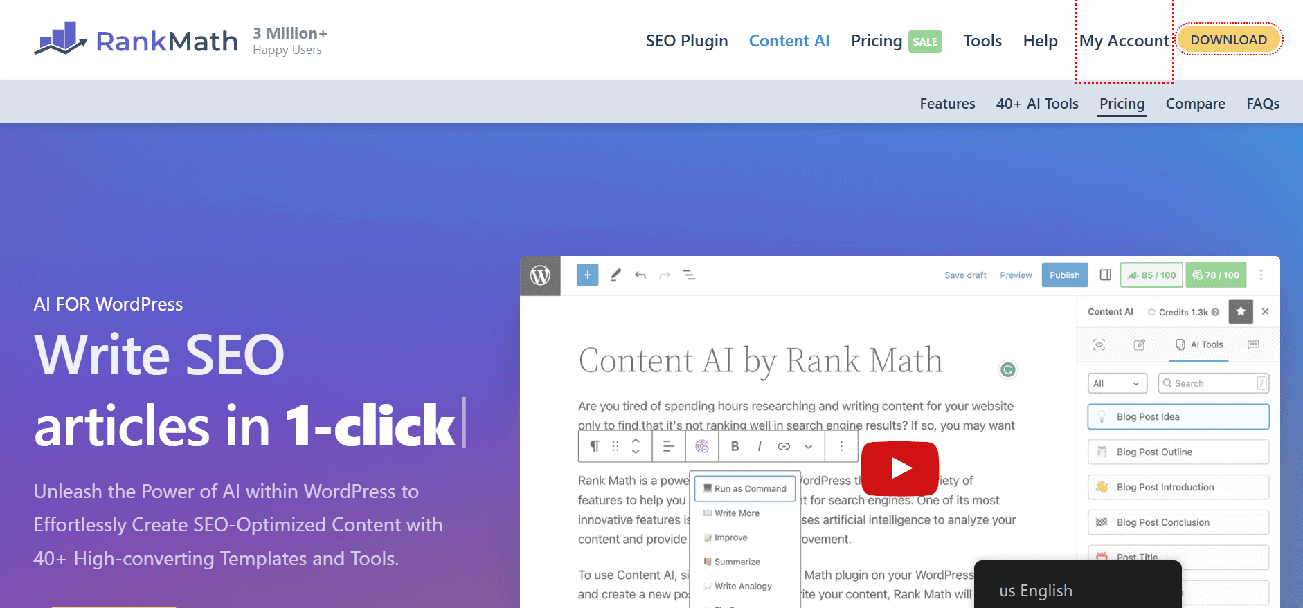 Content AI Assistant by Rank Math
