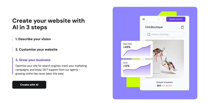 hostinger ai website builder is a great trending feature