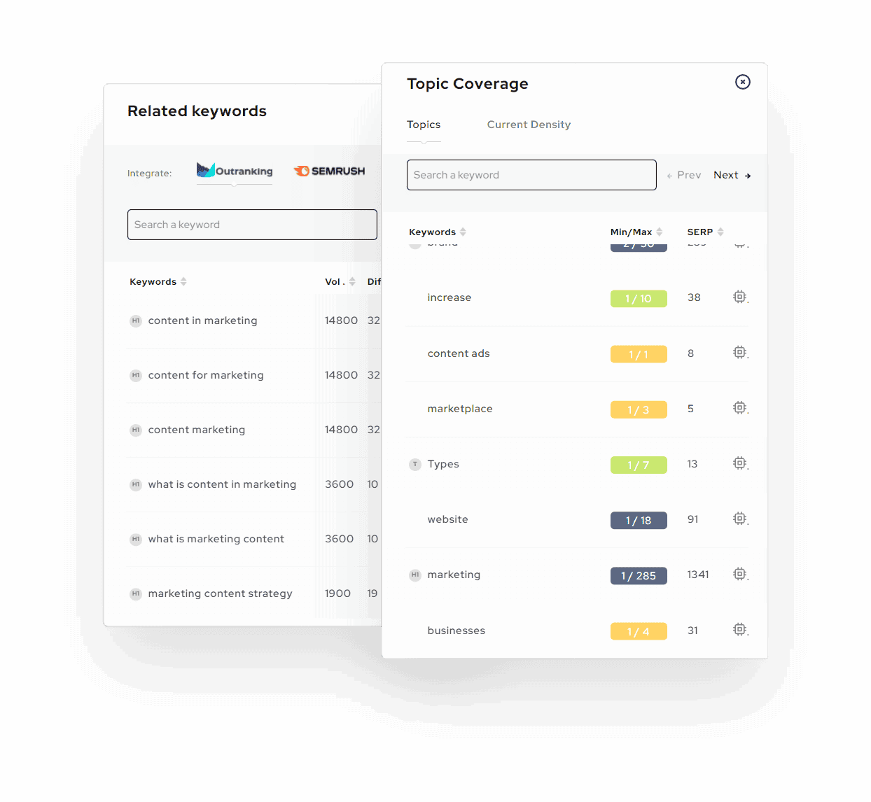 on-page SEO