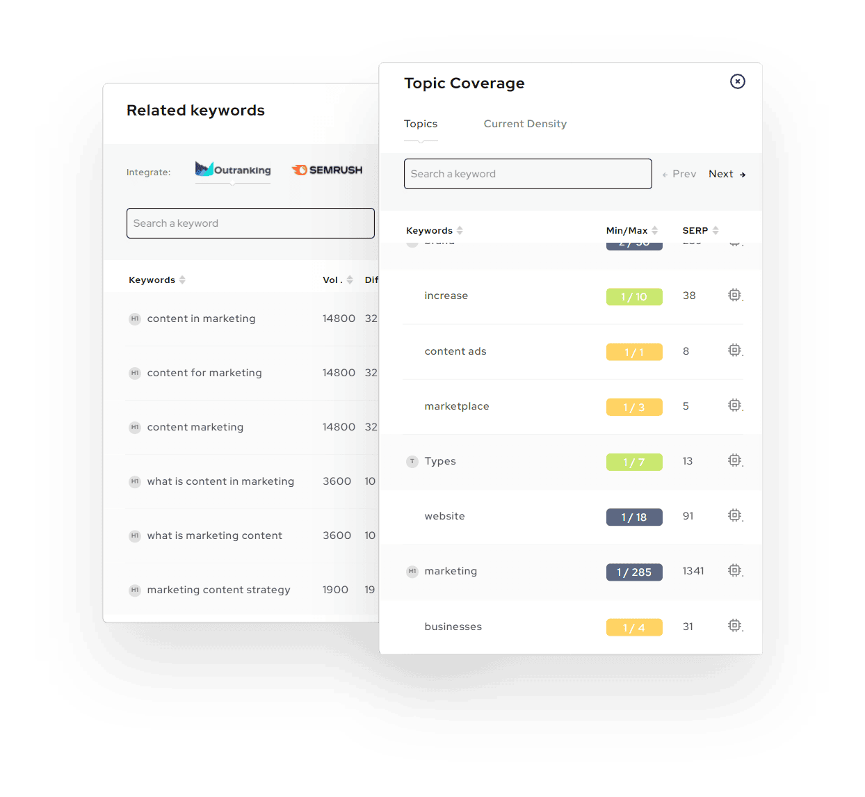 on-page SEO