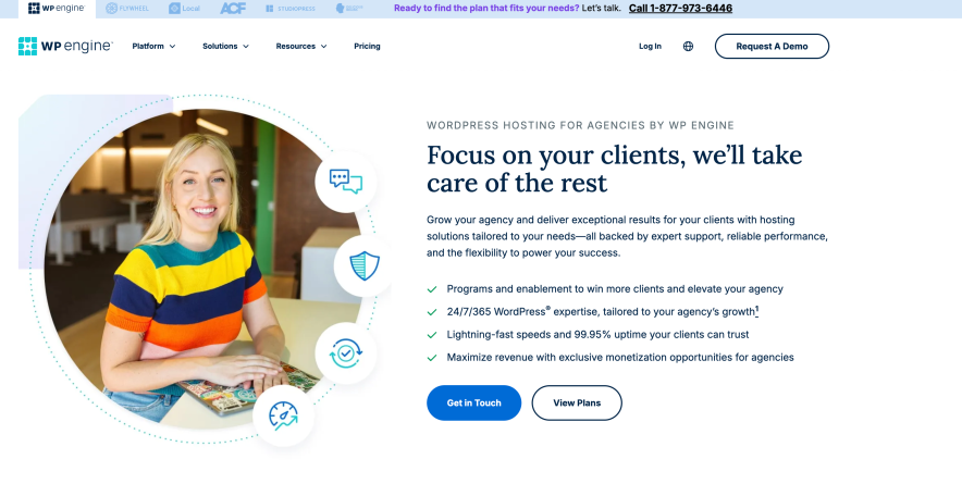 wp engine agency hosting