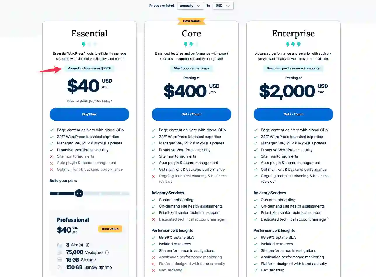wp engine black friday pricing