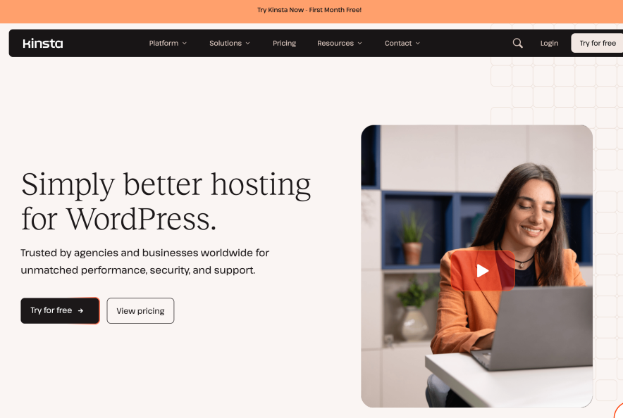 1. Kinsta - The Most Premium WPX Hosting Alternative