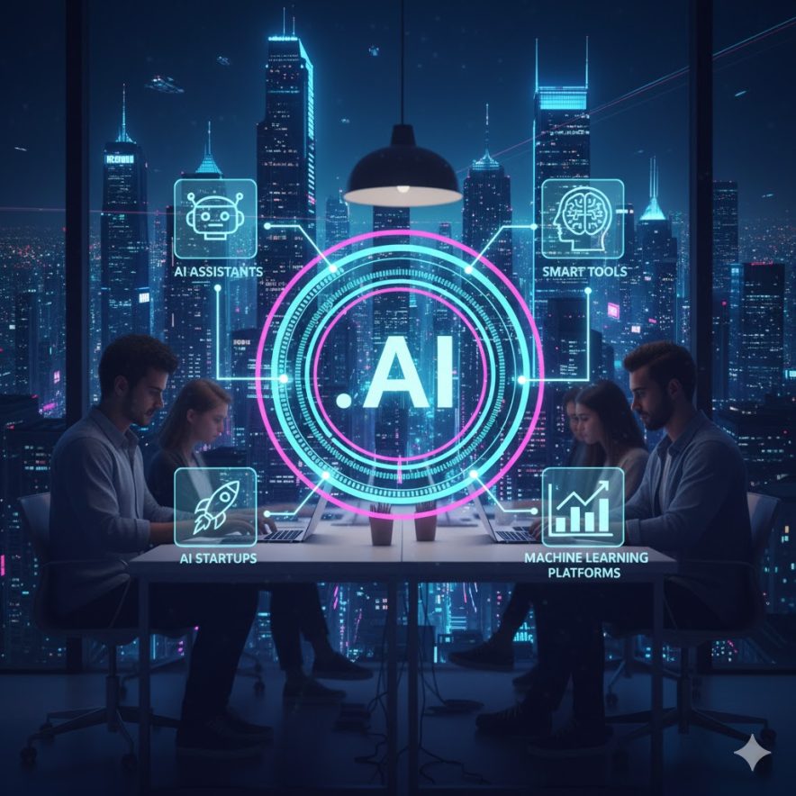ai domain tld is perfect for new AI based startups