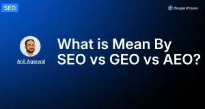 What Is SEO vs GEO vs AEO (2026): Key Differences Explained