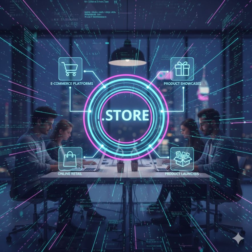 .store tld is good com alternative for ecommerce related businesses