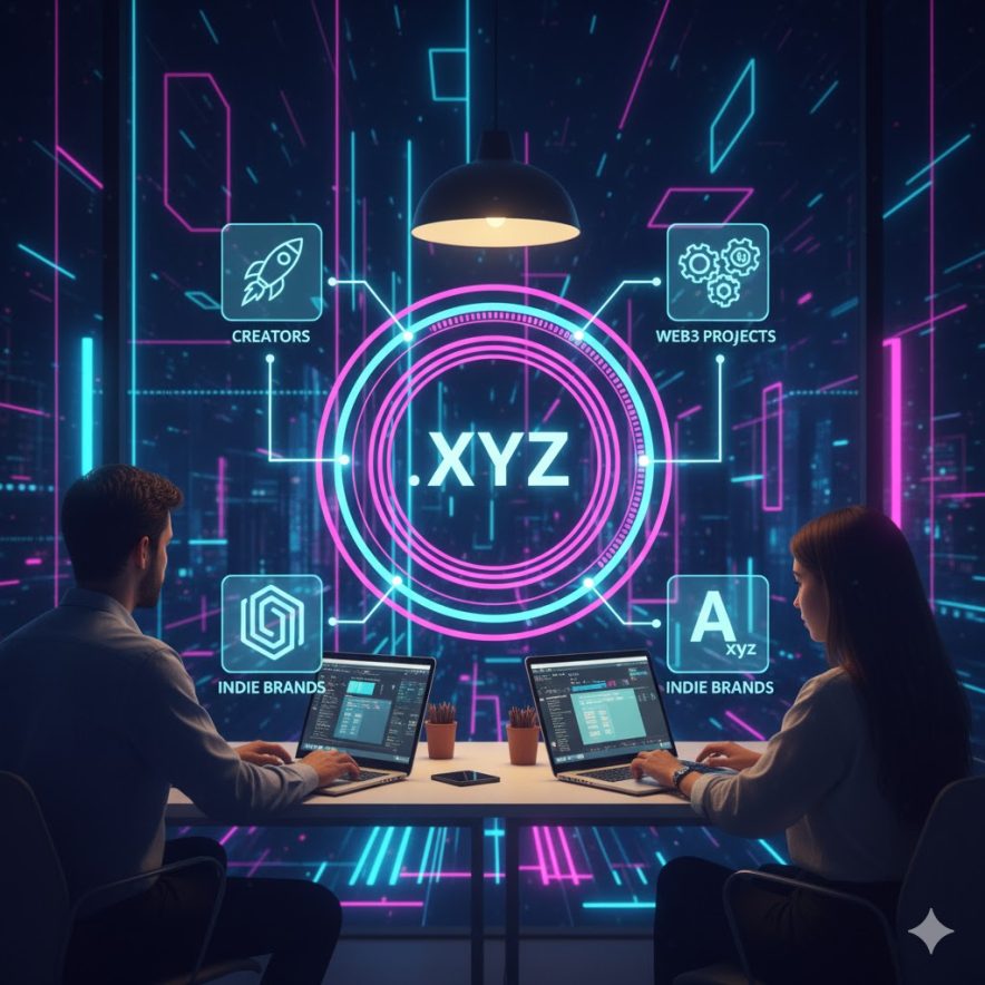 xyz tld is the creative com alternative