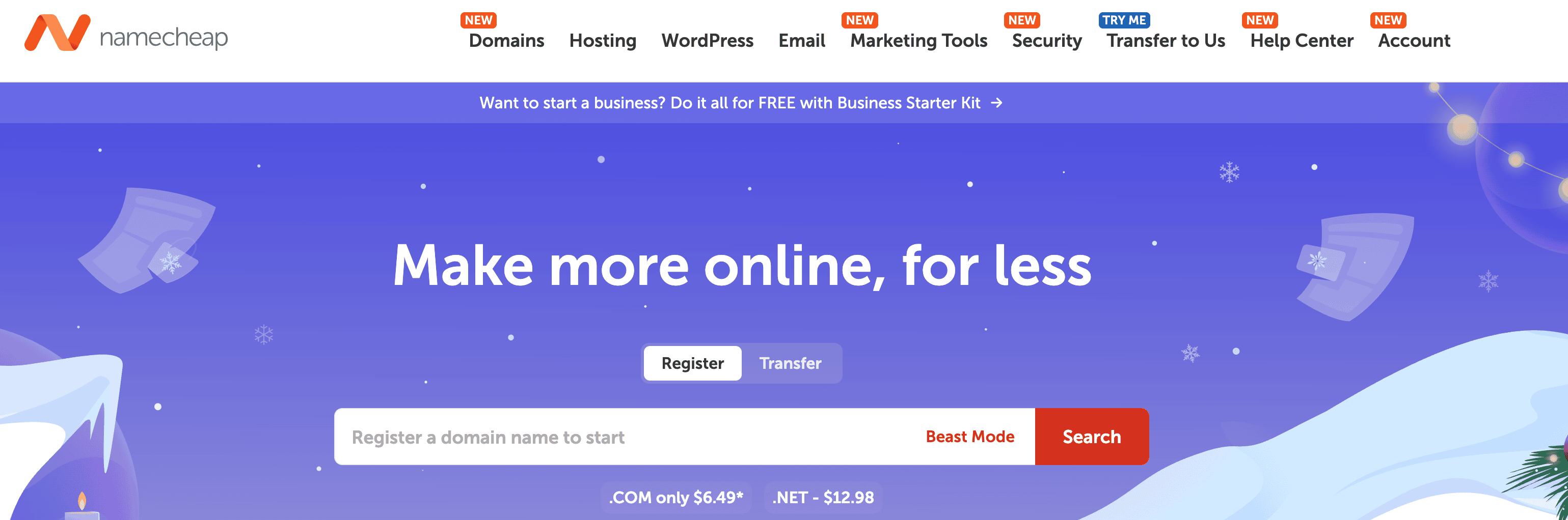 2. Namecheap