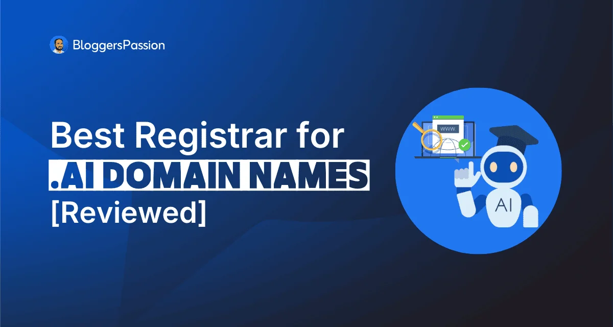 best registrar for .aI domain names [reviewed]