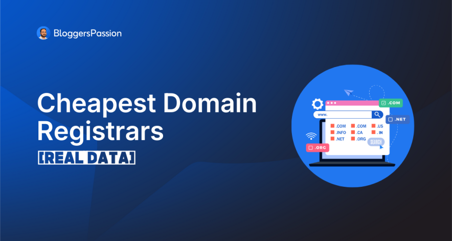 cheapest domain registrars [real data]