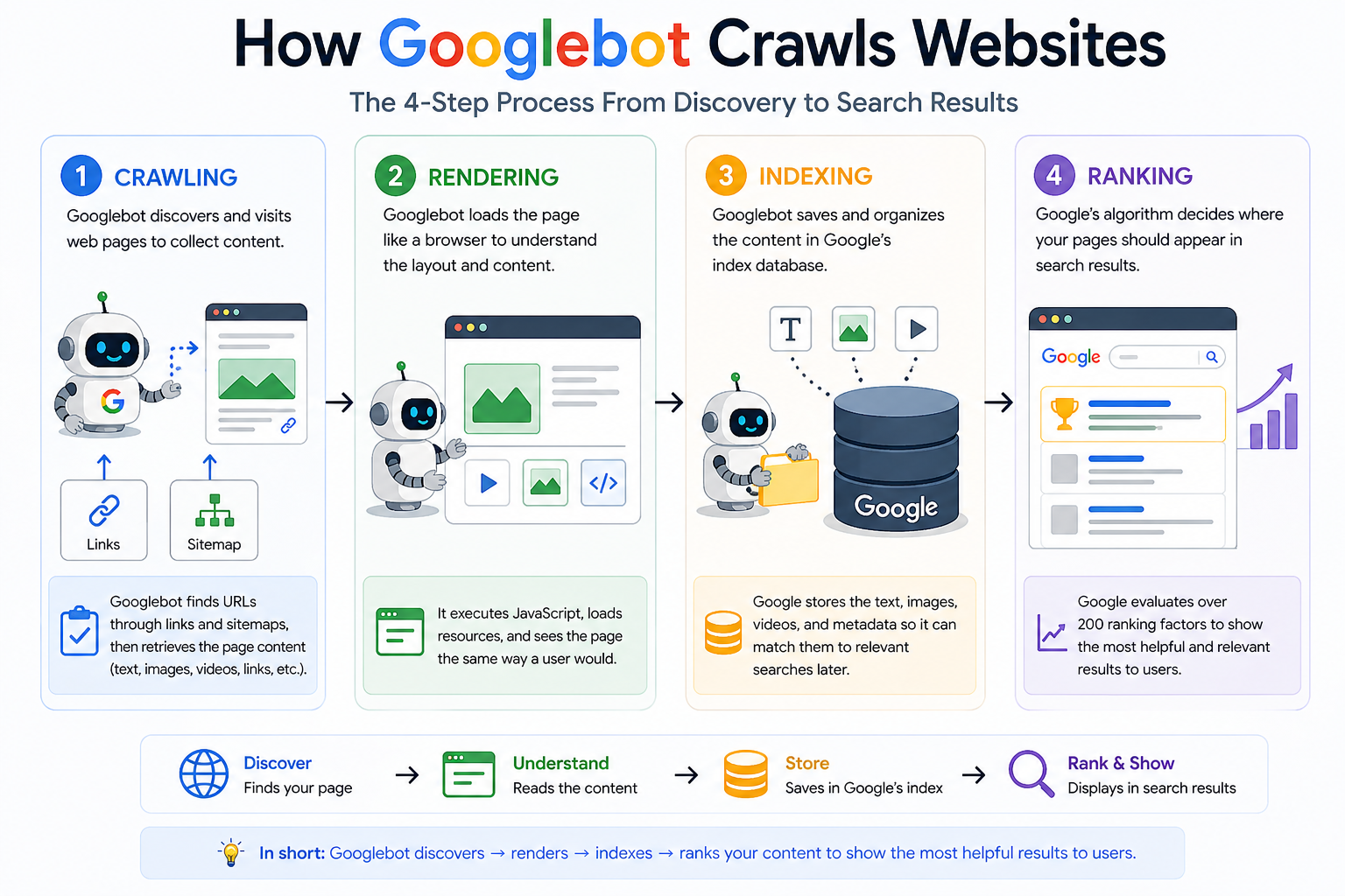 How Googlebot Crawls Websites