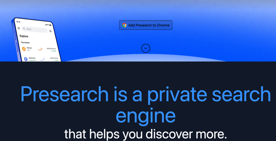 Presearch Google Alternative