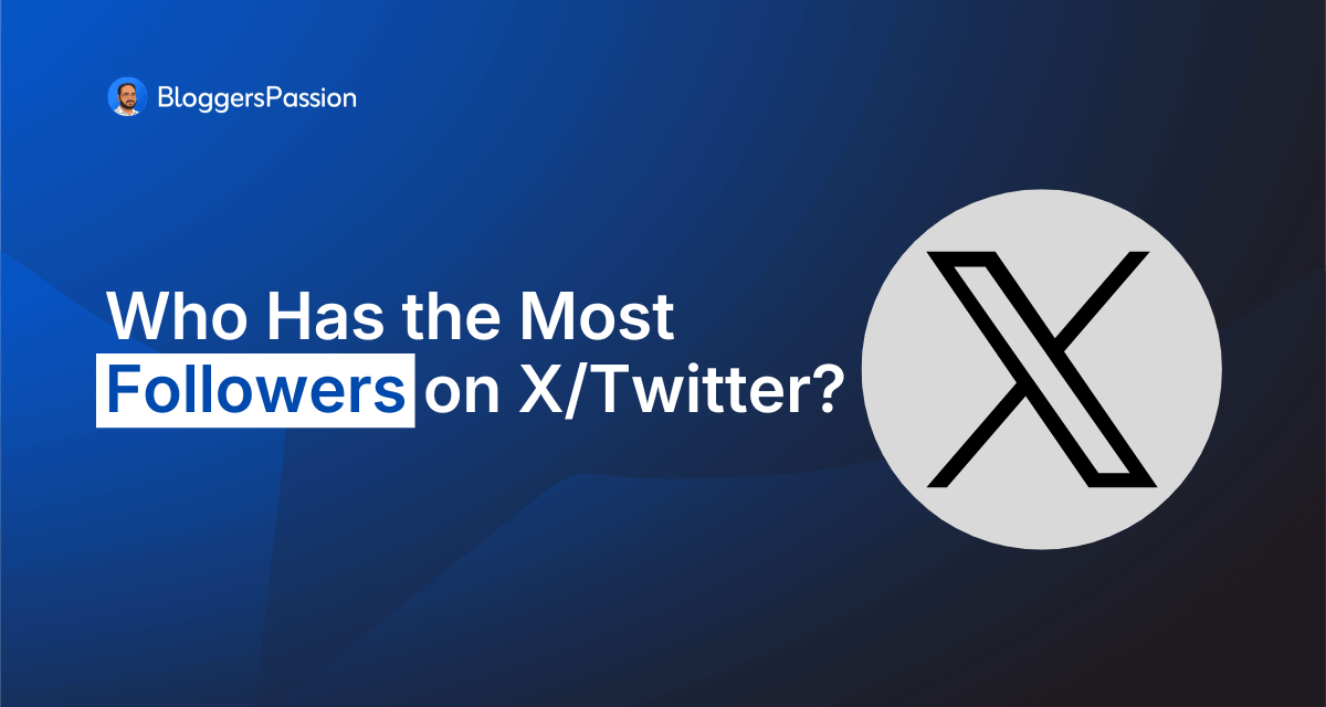 Most Followed X Accounts In 2026