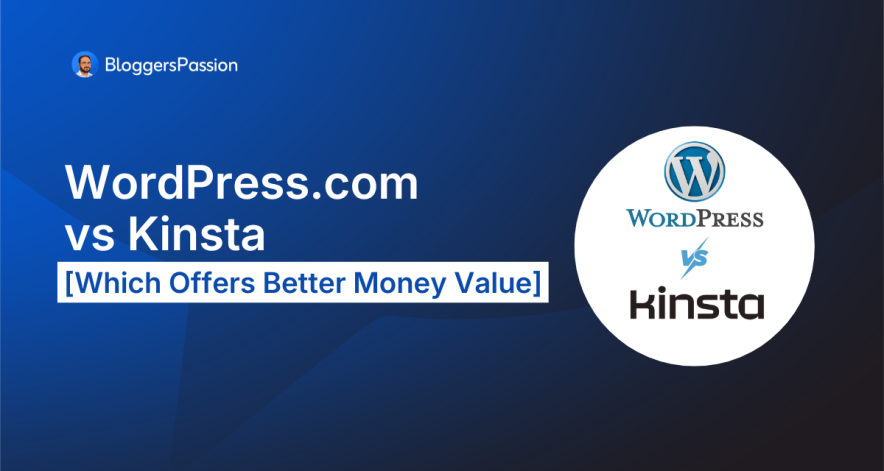 wordpress.com vs kinsta [which offers better money value]