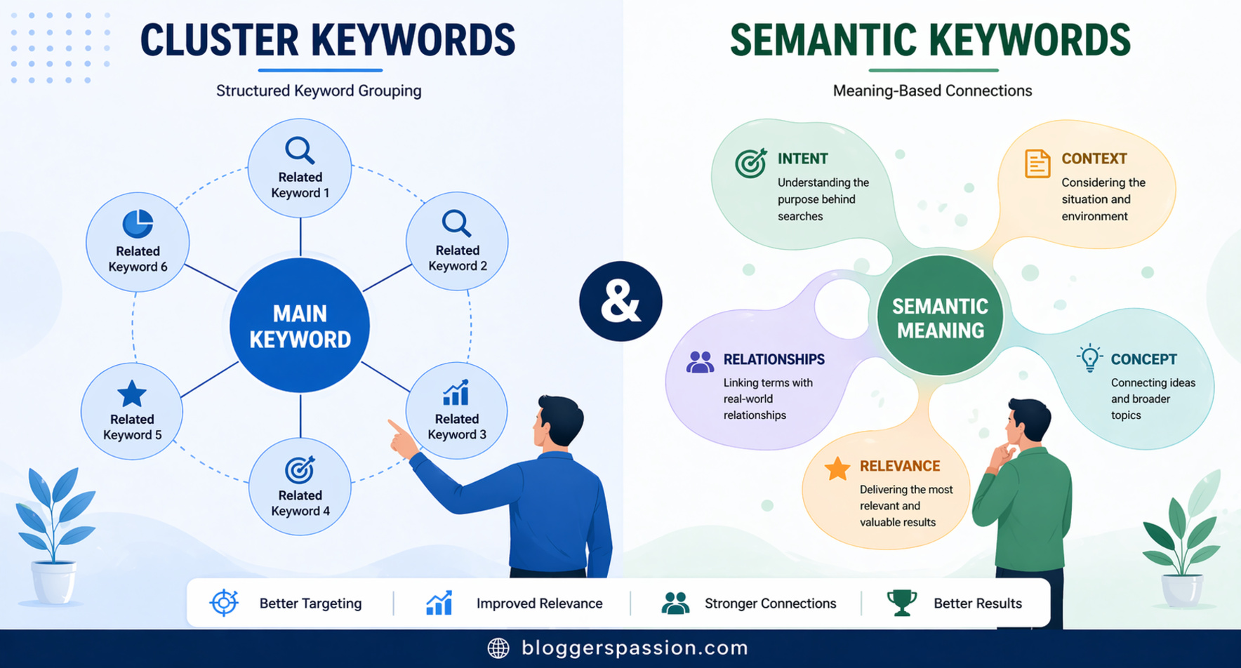 Cluster And Semantic Keywords