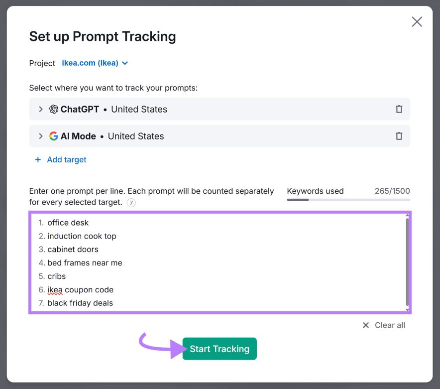 ai position tracking