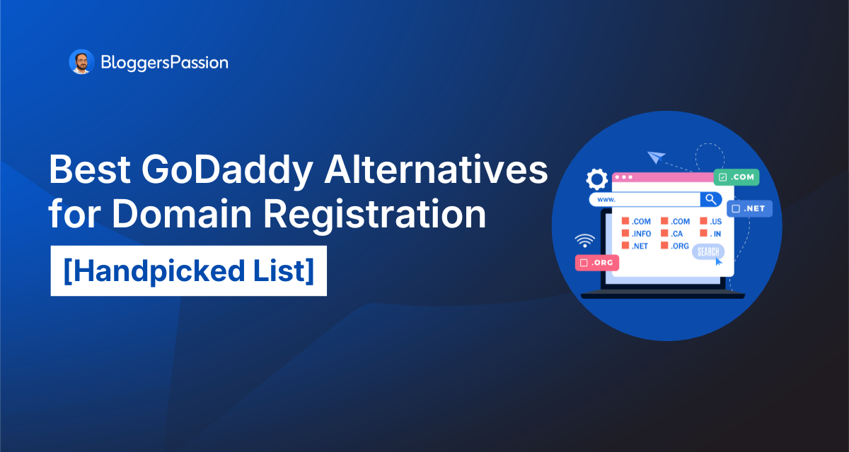 best godaddy alternatives for domain registration [handpicked list]