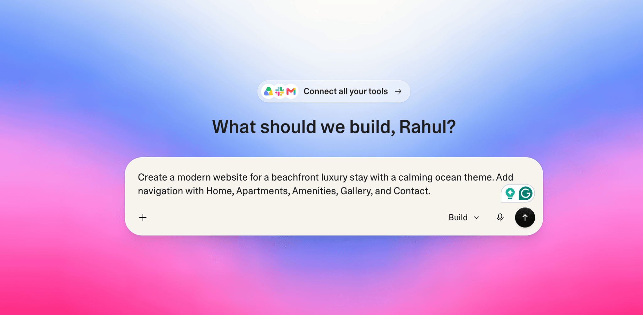 lovable interface